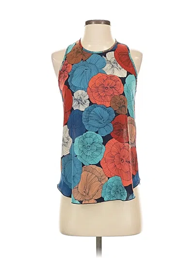 Pre-owned Renee C Sleeveless Blouse In Blue