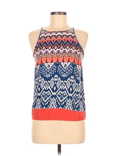 Pre-owned Renee C Sleeveless Blouse In Blue