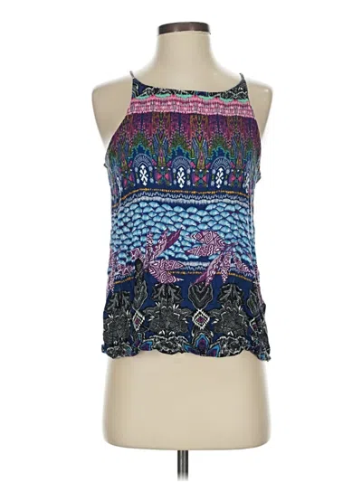 Pre-owned Renee C Sleeveless Blouse In Blue