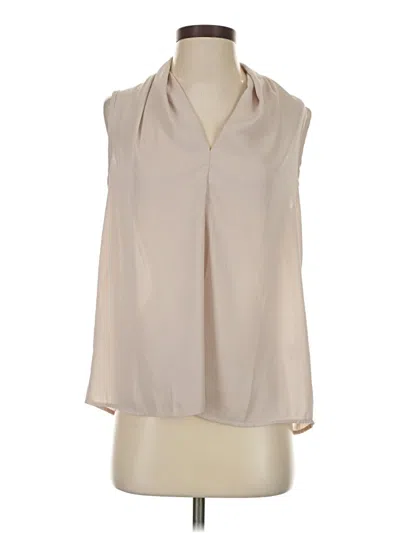 Pre-owned Renee C Sleeveless Blouse In Ivory