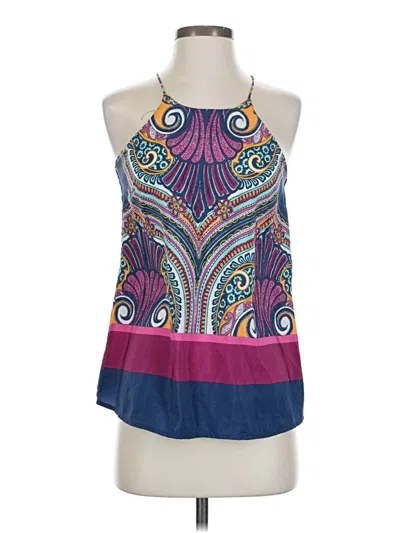 Pre-owned Renee C Sleeveless Blouse In Purple