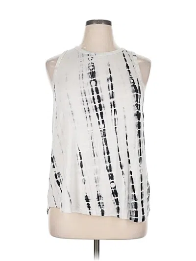 Pre-owned Renee C Sleeveless Blouse In Silver