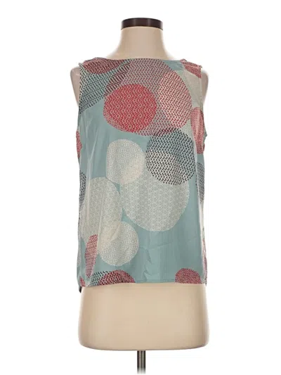 Pre-owned Renee C Sleeveless Blouse In Teal