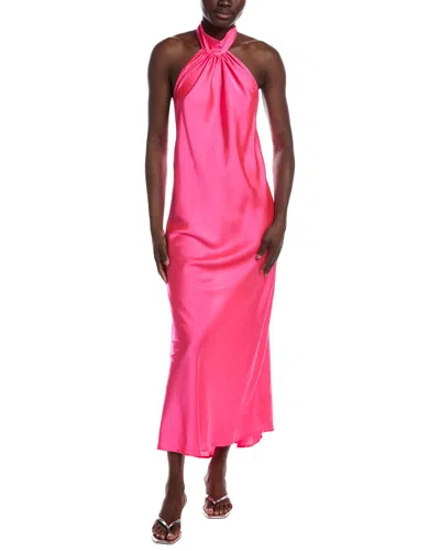 Renee C Sleeveless Midi Dress In Pink