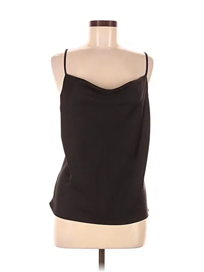 Pre-owned Renee C Sleeveless Top Black Strapless Neckline Tops