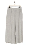 RENEE C RENEE C STRIPE ANKLE WIDE LEG PANTS