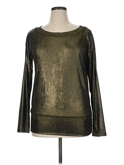 Pre-owned Renee C Sweatshirt In Gold