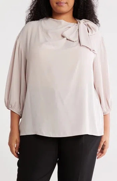 Renee C Tie Neck Top