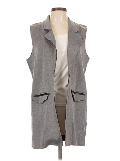 Renee C Vest In Gray