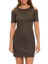 Renee C Women's Cold-shoulder Sheath Minidress In Brown