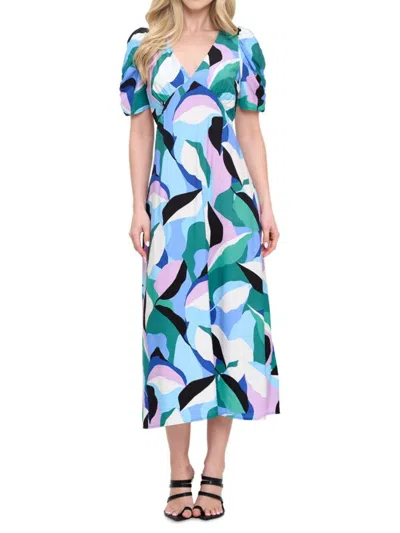 Renee C Women's Floral Midi-dress