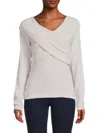 Renee C Women's Off The Shoulder Top In Oyster