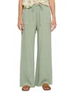 Renee C Women's . Relaxed Linen Pants In Olive