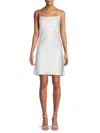 Renee C Women's Satin Slip Dress In Ivory