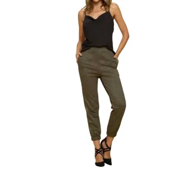 Reneec. Suede Jogger In Green