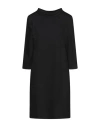 Renette Kurras Woman Mini Dress Black Size 10 Viscose, Polyamide, Elastane In Black