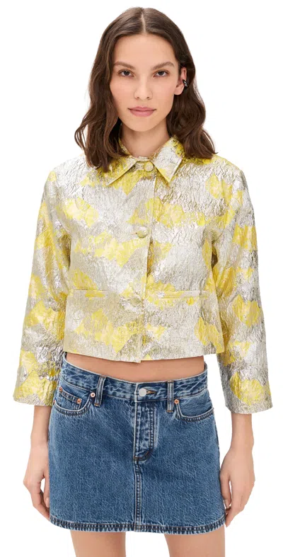 Renggli Brocade Jacket Sunshine In Yellow
