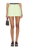 Renggli Cargo Skirt In Green
