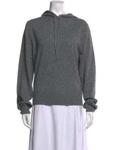 Pre-owned Renggli Cashmere Crew Neck Sweater In Grey