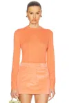 Renggli Cashmere Crewneck Sweater In Sherbet