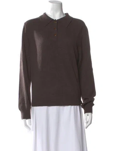 Pre-owned Renggli Cashmere Sweater In Brown