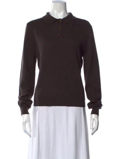 Pre-owned Renggli Cashmere Sweater In Brown