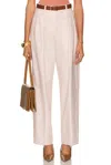 RENGGLI COTTON PLEATED TROUSER