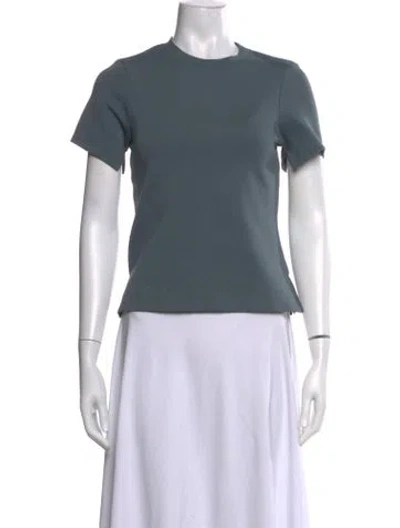 Pre-owned Renggli Crew Neck Short Sleeve T-shirt In Blue