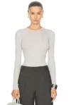 Renggli Crewneck Top In Gris