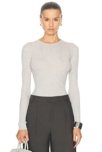 Renggli Crewneck Top In Gris