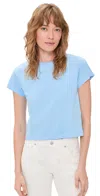 Renggli Crop Tee Baby Blue