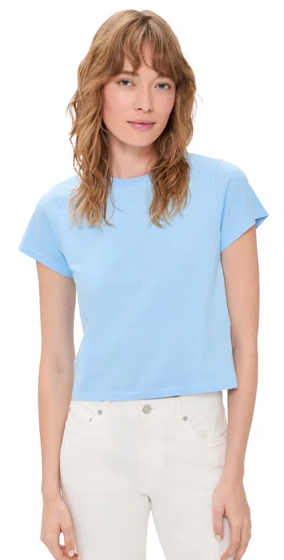 Renggli Crop Tee Baby Blue