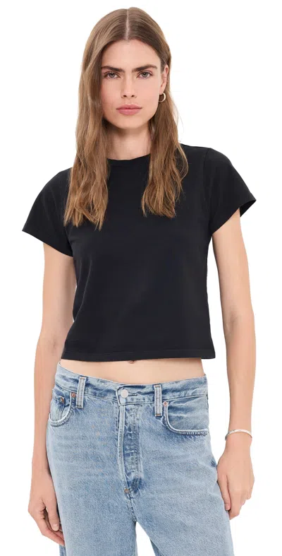Renggli Crop Tee Ink In Black