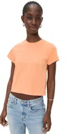 Renggli Crop Tee Melon In Pink