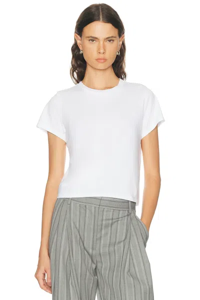 Renggli Crop Tee In White