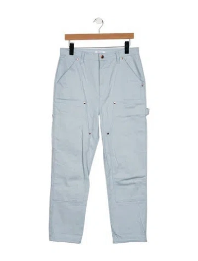 Pre-owned Renggli High-rise Straight Leg Jeans In Blue