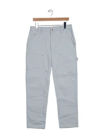 Pre-owned Renggli High-rise Straight Leg Jeans In Blue