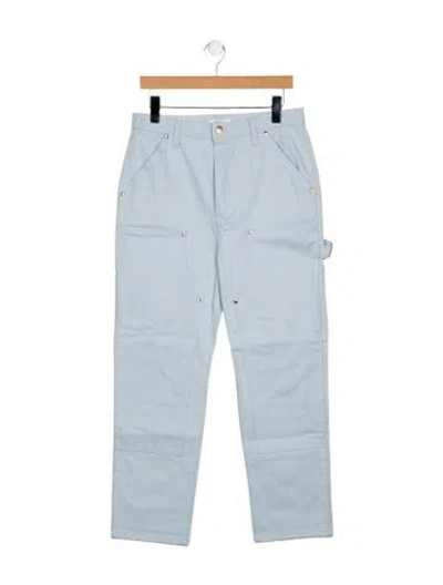 Pre-owned Renggli High-rise Straight Leg Jeans In Blue