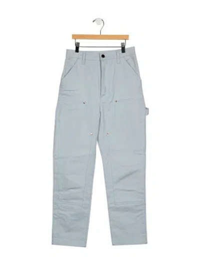 Pre-owned Renggli High-rise Straight Leg Jeans In Blue