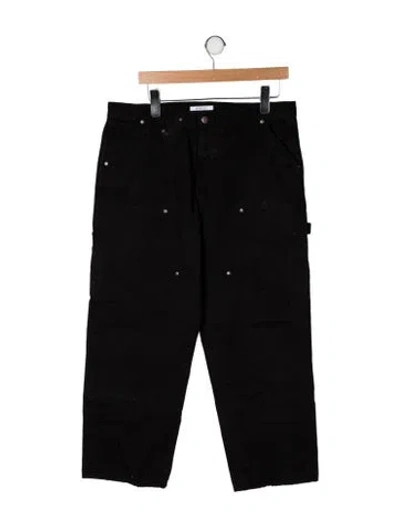 Pre-owned Renggli High-rise Wide Leg Jeans In Black