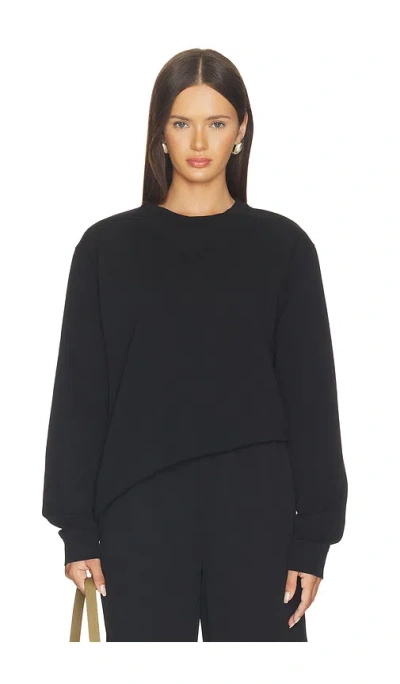 Renggli Long Sleeve Tee In Black