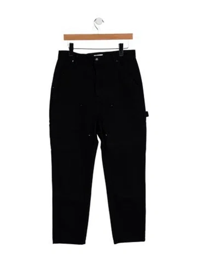 Pre-owned Renggli Mid-rise Skinny Leg Jeans In Black
