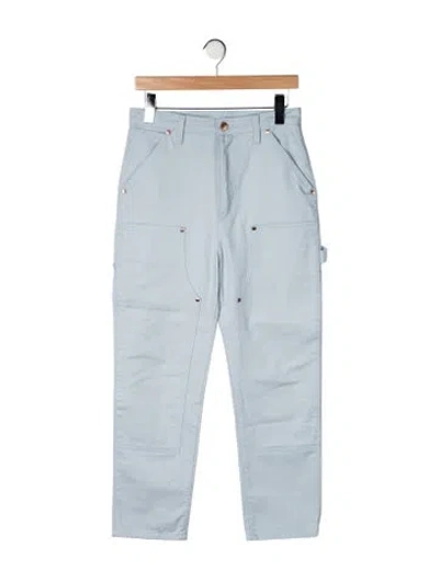Pre-owned Renggli Mid-rise Straight Leg Jeans In Blue