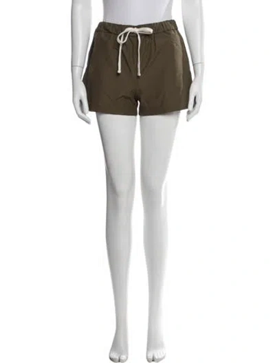 Pre-owned Renggli Mini Shorts In Green