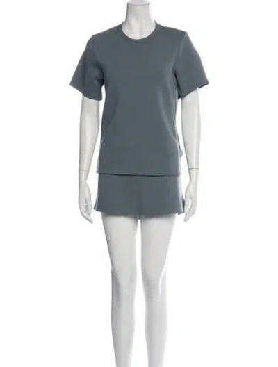 Pre-owned Renggli Skirt Set In Blue