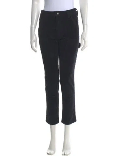 Pre-owned Renggli Straight Leg Pants In Black