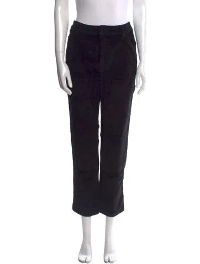 Pre-owned Renggli Straight Leg Pants In Black
