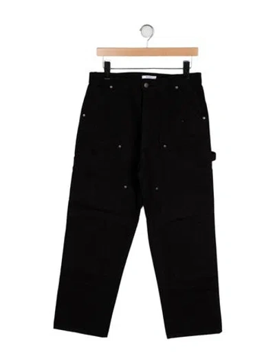 Pre-owned Renggli Straight Leg Pants In Black