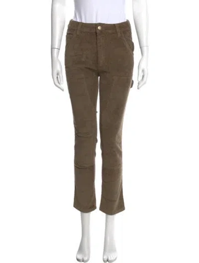 Pre-owned Renggli Straight Leg Pants In Brown