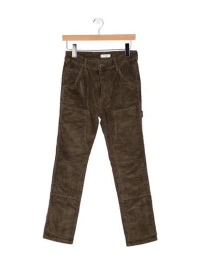 Pre-owned Renggli Straight Leg Pants In Brown